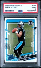 2023 PANINI DONRUSS OPTIC #213 BRYCE YOUNG PSA 9