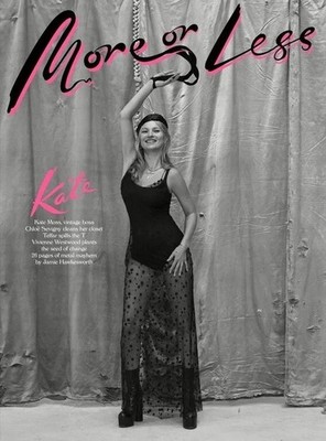 KATE MOSS Chloe Sevigny More or Less Magazine 2018 Issue #1 Cover #2
