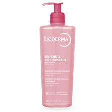 Bioderma Sensibio Foaming Gel Gentle Cleanser Makeup 500ml / 16.7 Fl Oz