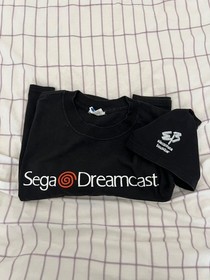 Vintage Sega Dreamcast 1999 Promo T-Shirt Electronic Boutique - Black  L 
