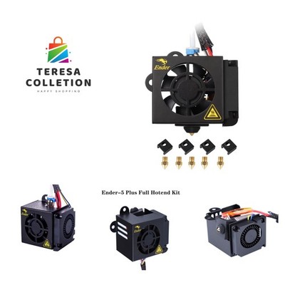 Creality Ender 5 Plus Full Hotend Kit,  Fully Assembled Extruder MK8 Hot End ...