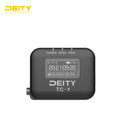 DEITY TC-1 Kit: Funk-Zeitcode-Box-Generator mit Mikrofon-Zeitcoder für Aufnahmen
