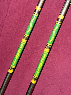   Vintage SCOTT USA Sun Valley Idaho SKI POLES Leather Strap 57''  