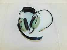 DAVID CLARK 12511G-01 MODEL H5030 AVIATION HEADSET, PILOT CO-PILOT (CWW48)