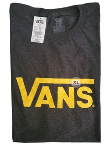 vans cinza escuro