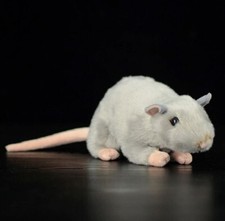 17cm Gray Mouse Plush Toy Stuffed Animal Soft Rat Doll Gift new