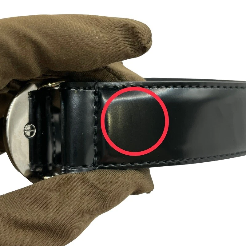 GUCCI Interlocking G Belt #70/28 Black 598092 belt Japan ookura