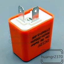 2-Pin 12V Electronic LED Flasher Relay Fix Turn Signal Bulbs Hyper Flash Issue