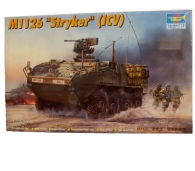 M1126 Stryker (ICV) by Trumpeter in 1:35 Scale scale 00375 Model Kit Plastic New