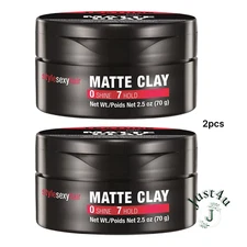 Sexy Hair Texture Matte Clay, 2.5oz. (2PACK)