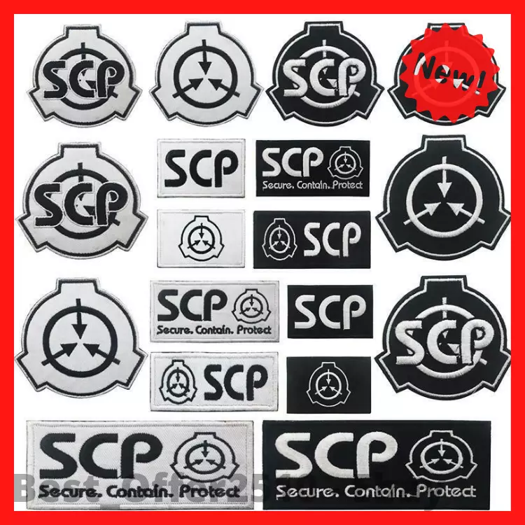 Scp Foundation Badges, Scp Embroidered Patch