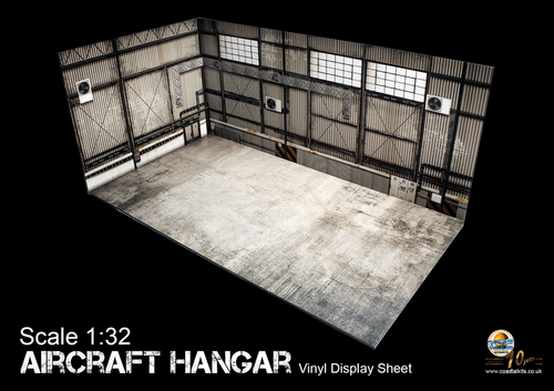 Coastal Kits 1:32 Scale Hangar Diorama Set - 第 3/3 張圖片