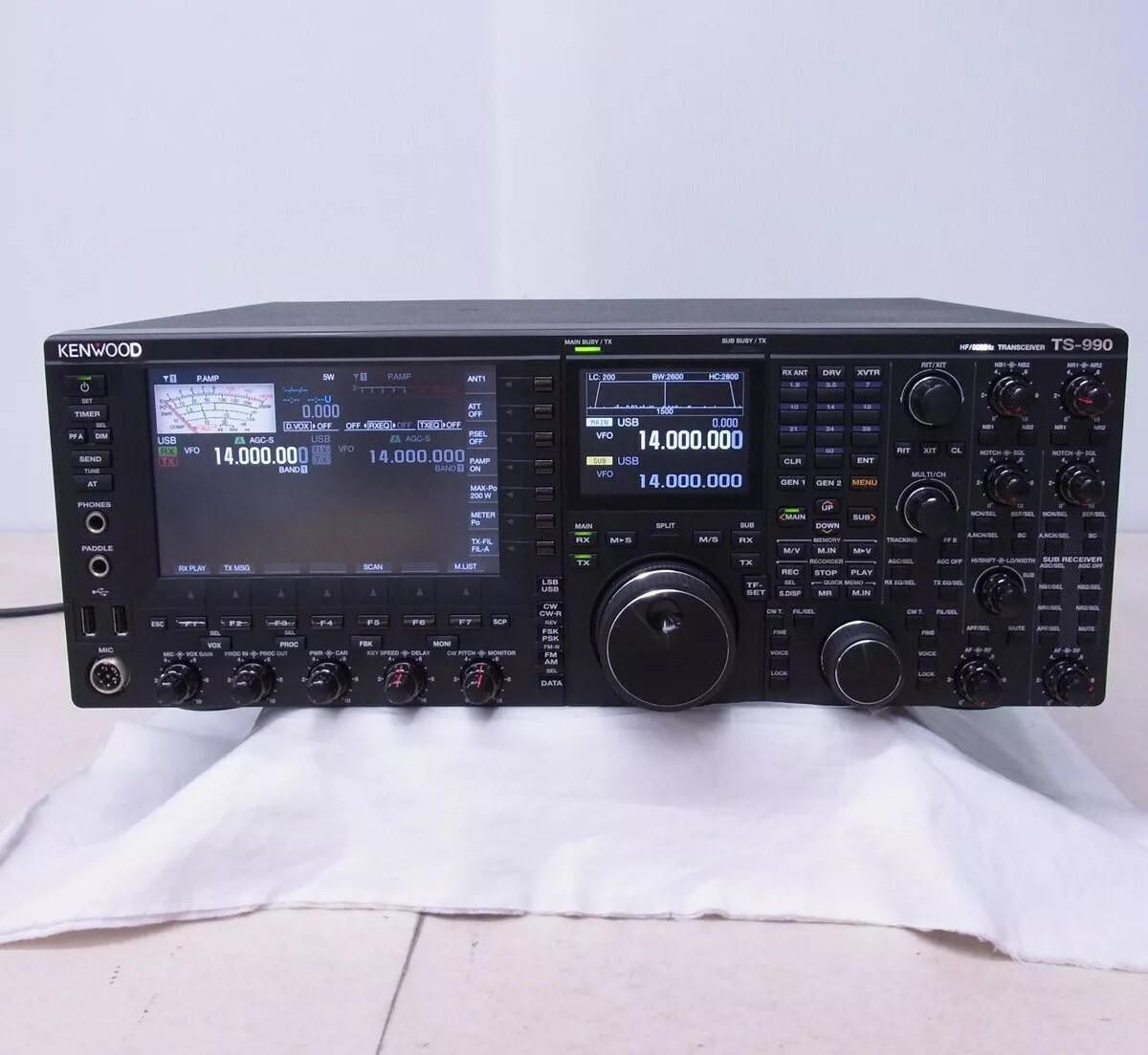 KENWOOD  トランシーバー TS-450S HF 100Wチューナー内蔵 Kenwood TS450s Transceiver for sale online | eBay