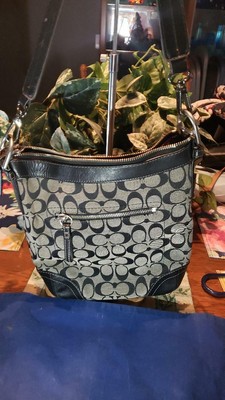 coach charlie signature bucket bolsa