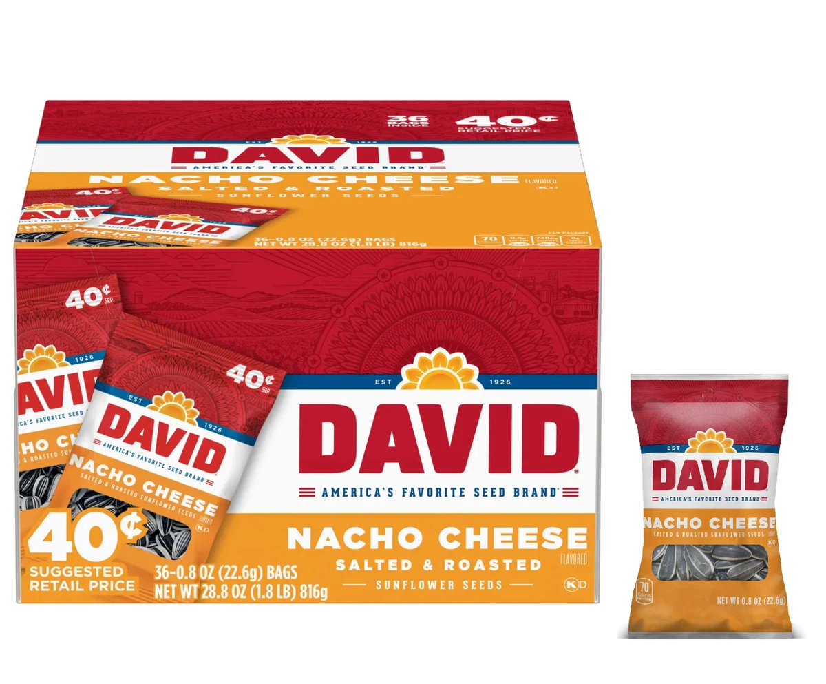David Sunflower Seeds Nacho Cheese