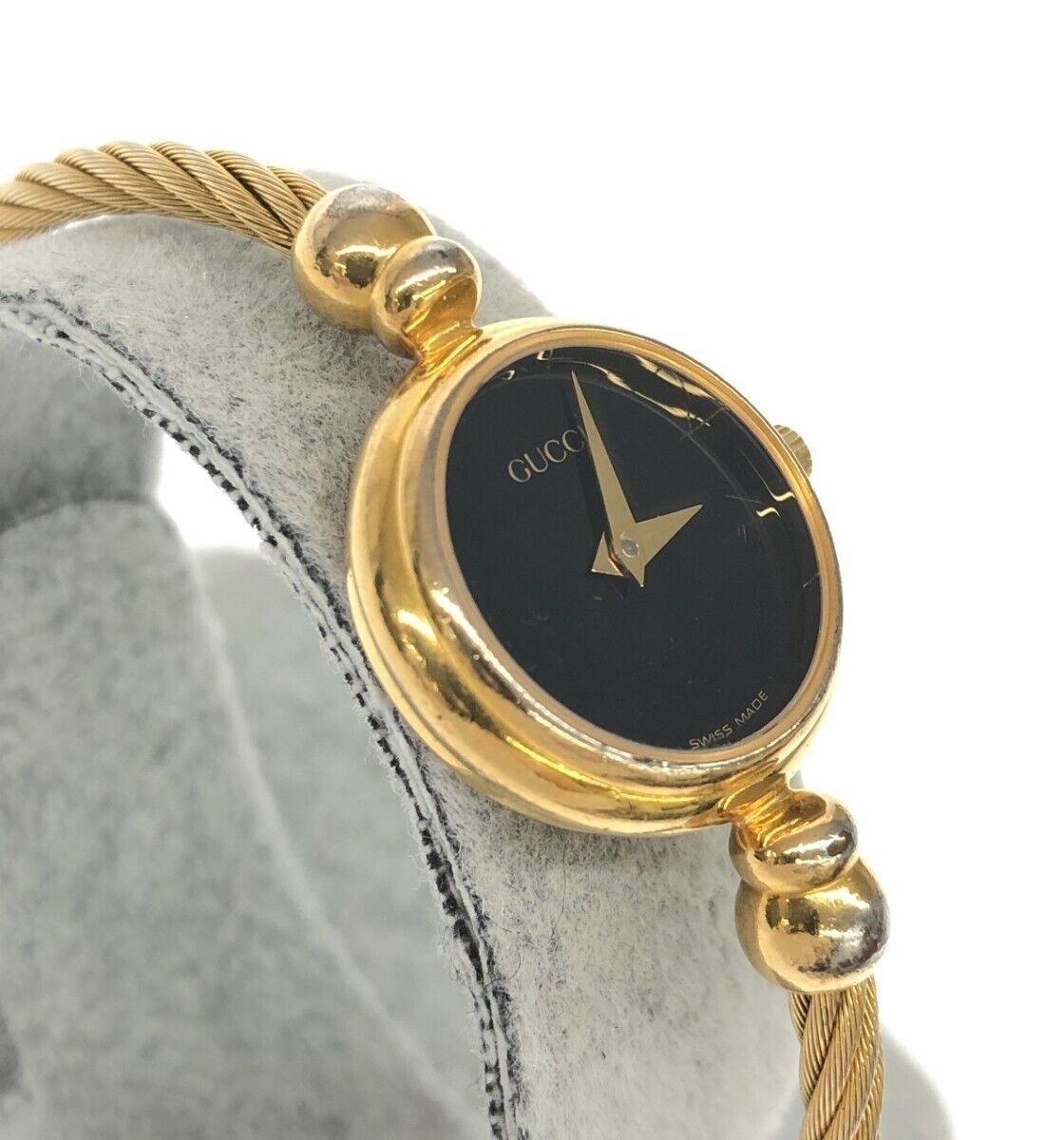 GUCCI 2700.2L Black Dial Gold Bangle Watch Quartz Women | eBay GUCCI 2700.2L Black Dial Gold Bangle Watch Quartz Women | eBay