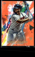 2020 Topps Inception Orange Bobby Bradley Rookie /50 Cleveland Indians #36