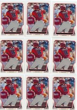 2014 Bowman #218 CHRIS OWINGS (14) card rookie lot - Arizona Diamondbacks