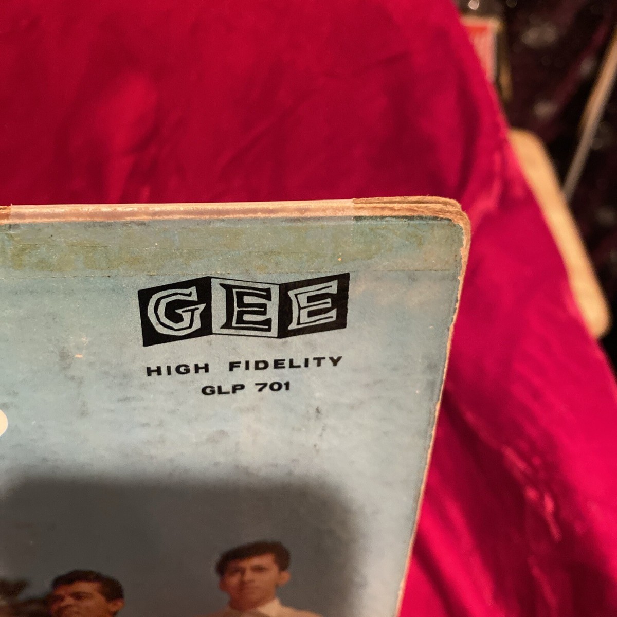 The Teenagers feat. Frankie Lymon Gee LP- RARE!-GLP 701 The Teenagers feat. Frankie Lymon Gee LP- RARE!-GLP 701
