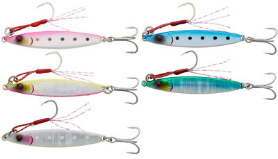 Savage Gear Jig zum Meeresangeln, Flatline TG 3,5cm 8g, Kunstköder, Angelköder