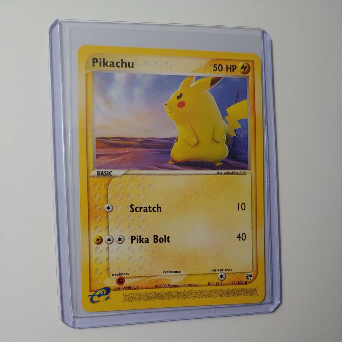 Pikachu 72/100 Sandstorm 2003 Pokemon Card Near Mint | eBay Pikachu 72/100 Sandstorm 2003 Pokemon Card Near Mint | eBay