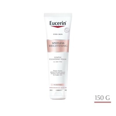 Eucerin Spotless Brightening Gentle Cleansing Foam Reduce Freckles DarkSpots150g