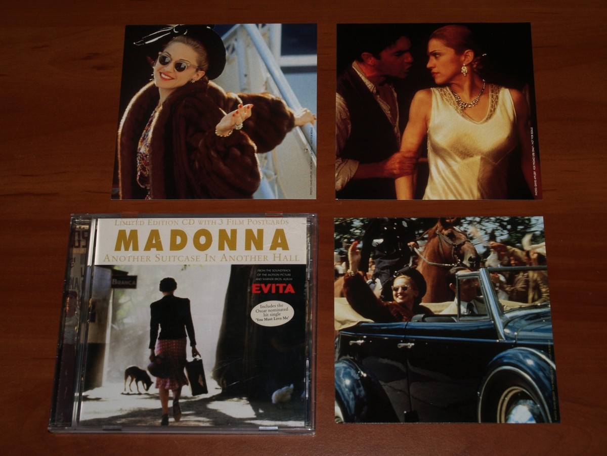 MADONNA ANOTHER SUITCASE IN ANOTHER HALL EVITA LTD UK CD SINGLE