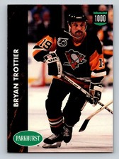 Bryan Trottier 1991-92 Parkhurst #208 Pittsburgh Penguins