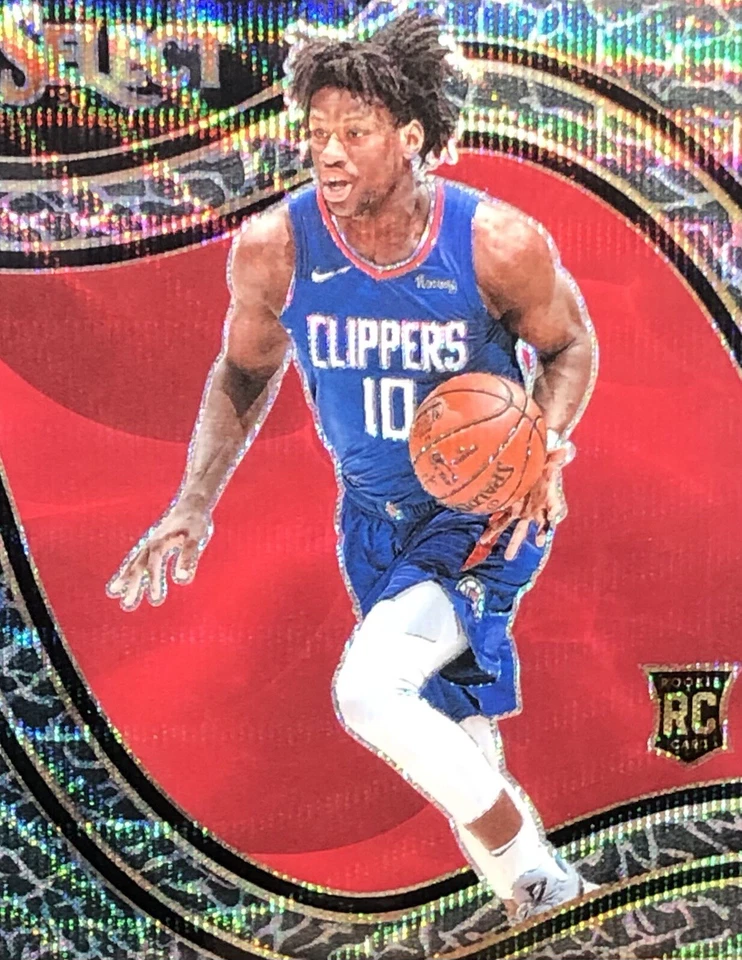 2020-21 Select Daniel Oturu ELEPHANT PRIZM COURTSIDE SSP Rookie Card No. 268 🐘 - Image 2 of 4
