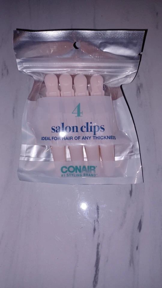 Clips de salón de cocodrilo Conair para todo tipo de cabello - 4pk Foto 2 de 3