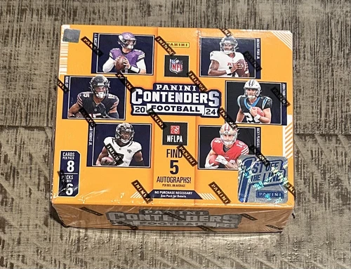 2024 Panini Contenders FOTL NFL Football Hobby Box! Sealed! First Off The Line!