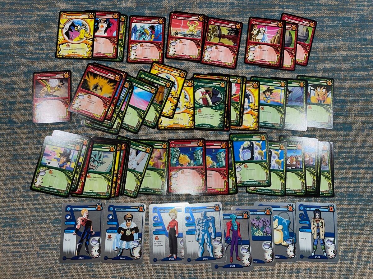 1990s DRAGON BALL Z Trading Cards Pack by Panini Spanish 