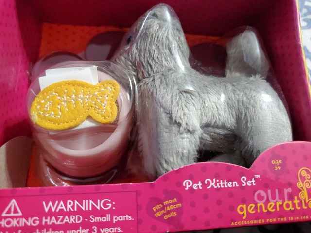 our generation pet kitten set