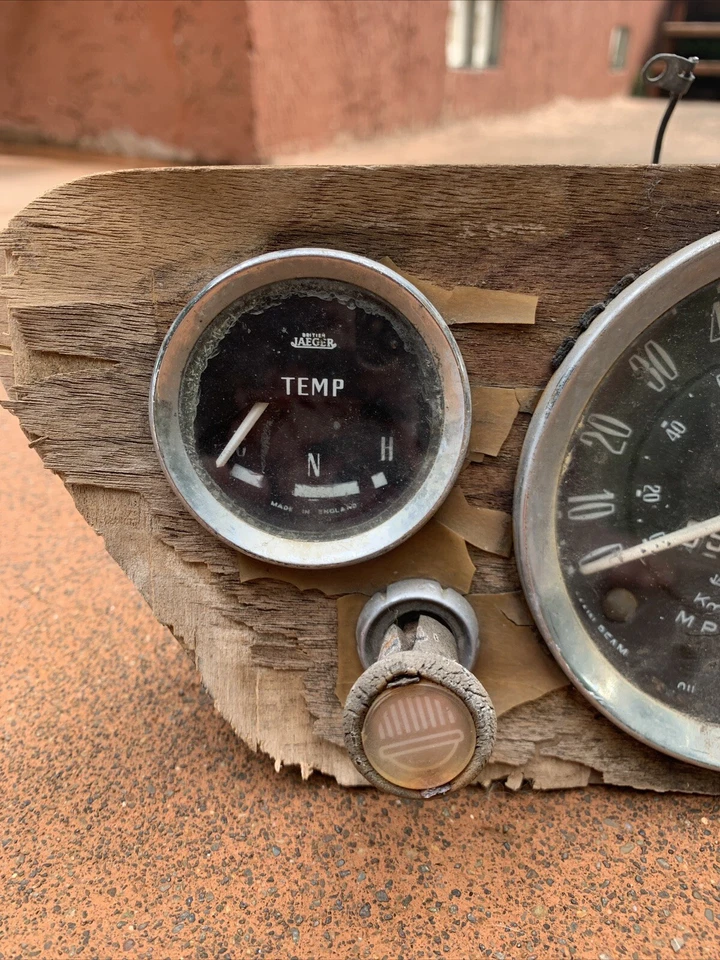 Triumph Spitfire MK3 1967 velocímetro medidor racimo OEM (W1) Foto 3 de 4