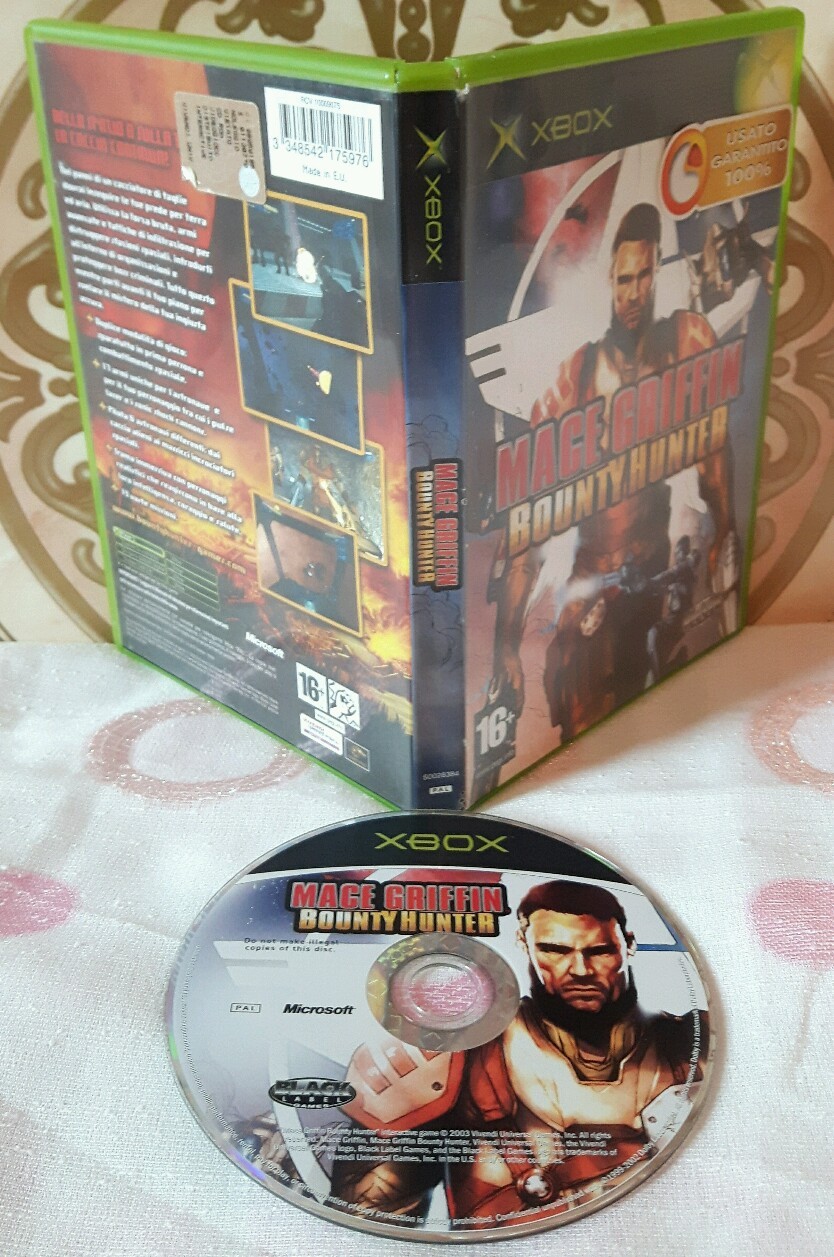 MACE GRIFFIN BOUNTY HUNTER - Xbox X-Box X Box Gioco Game Boxe Boxing Microsoft 