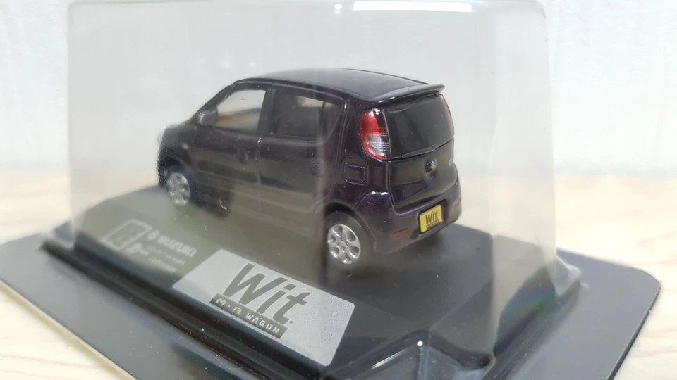 1/64 Doyusha SUZUKI WIT MR WAGON PÚRPURA modelo de coche fundido a presión Foto 3 de 3