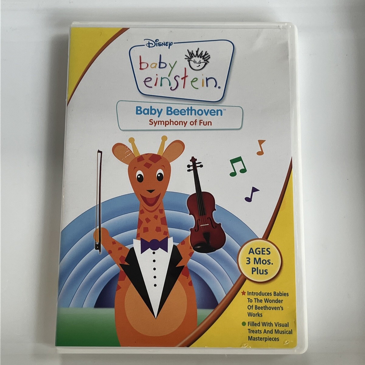 (未使用･未開封品)Baby Beethoven [DVD] Disney Baby Einstein - Baby Beethoven (DVD, 2002) Disney Kids Show