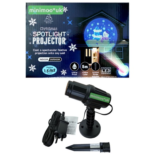 Christmas Projector Light Show LED Outdoor Lighting Decoration Garden Party - Picture 6 of 7