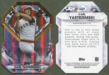 2022 Topps - Diamond Greats Die Cuts - #DGDC-7 Carl Yastrzemski - Boston Red Sox