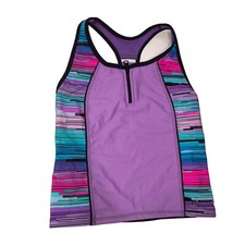 ZeroXposur Swimsuit Girl  s Size 16 Tankini 1 Piece Hydrangea Pink D 