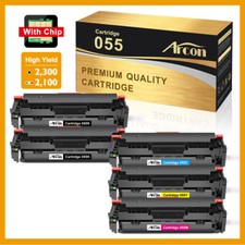 Color Toner Compatible for Canon 055 With Chip imageCLASS MF743CDW LBP663CDW lot