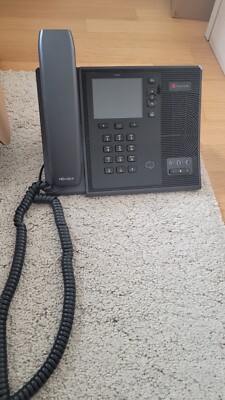 Polycom CX600 Desktop POE IP Business Office Phone ( 2200-15987-025 ) NEU OVP
