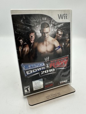 WWE Smackdown Vs Raw 2010 (Wii, 2009) CIB *Tested & Working* *Free Ship*