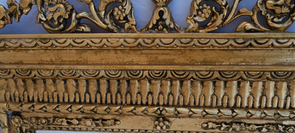 Espejo de madera dorada dorado para pájaros Adams Foto 4 de 4