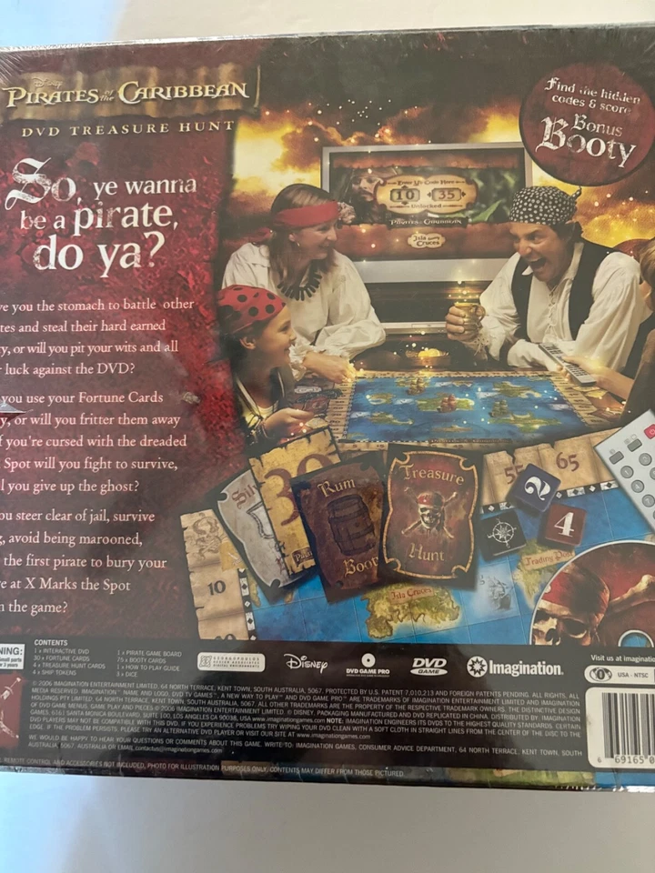 PIRATES OF THE CARIBBEAN DVD TREASURE HUNT - Image 2 of 2