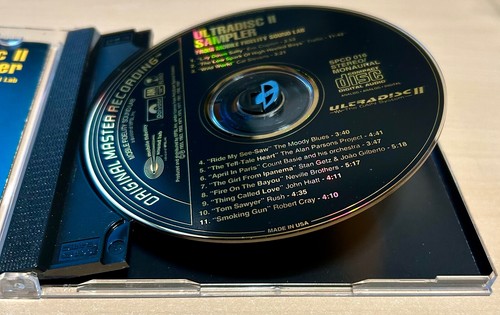MFSL MOFI GOLD CD SPCD-016: Various Artists – Ultradisc II Sampler, 1994 US UDII - Picture 4 of 6