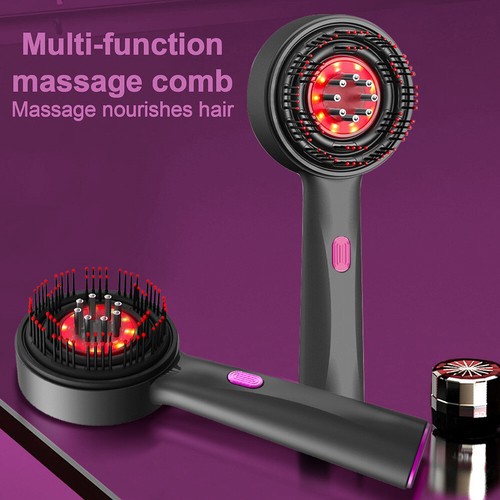 Electric Red Light Hair Brush for Hair Growth Hair Oil Applicator Massager Comb - Picture 7 of 15