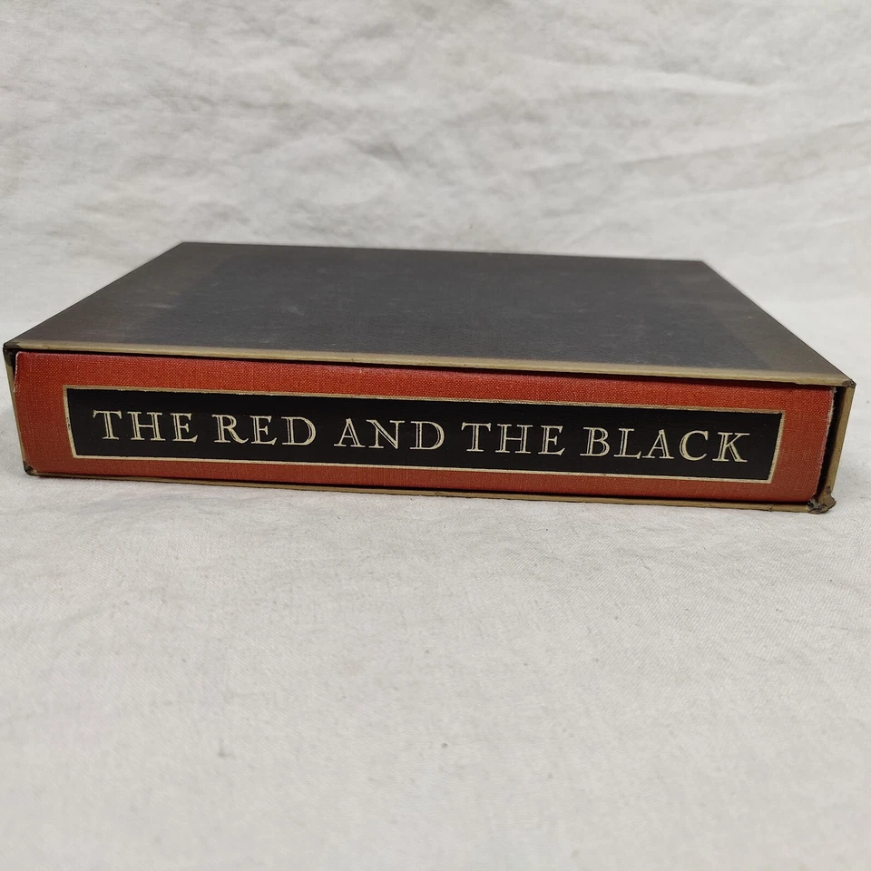 The Red and the Black Marie-Henri Beyle 1974 Heritage Press Slipcase Illustrated - Image 2 of 4