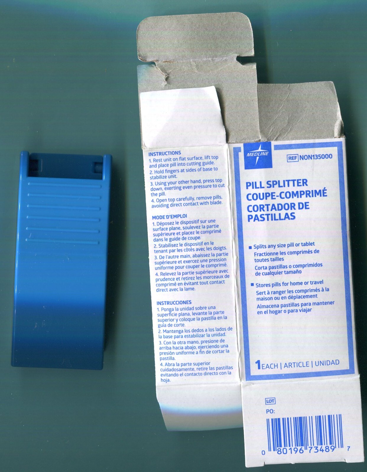 1 New "Pill Splitter" in original box from "Medline" eBay