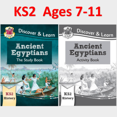 KS2 Ages 7-11 History Ancient Egyptians Study and Activity Books Key Stage 2 CGP